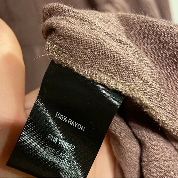 Torrid Anorak Taupe Crinkled Gauze Jacket 2X - Picture 9 of 10